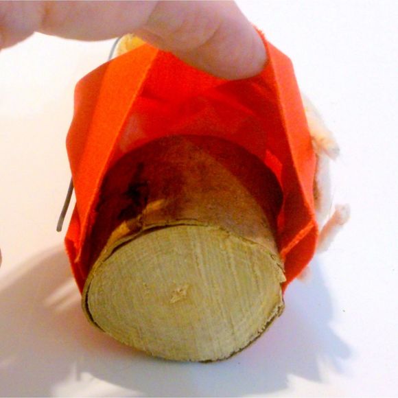 Vintage Little Bo Peep Folk Art Wooden Doll - Picture 4 of 4